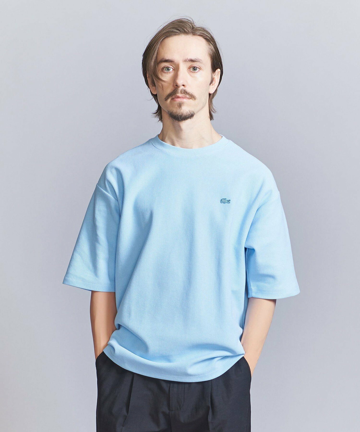 <LACOSTE for BEAUTY&YOUTH> 1トーン ショートスリーブ Tシャツ